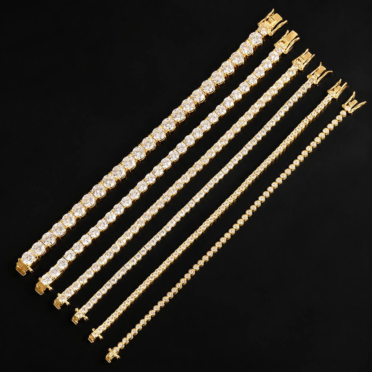 Pulseira Riviera em Prata 925 e Zircônias Premium