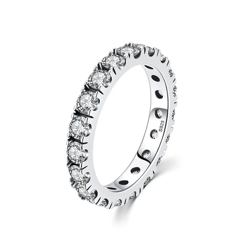 Aparador Glow Zircônias em Prata 925