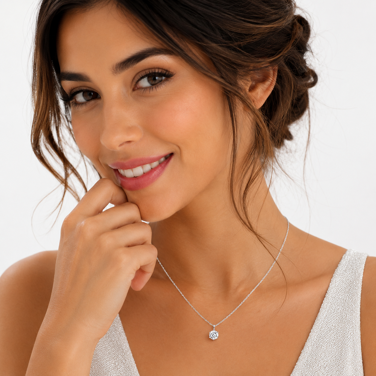 Colar Julia em Prata 925 e Zircônia Premium