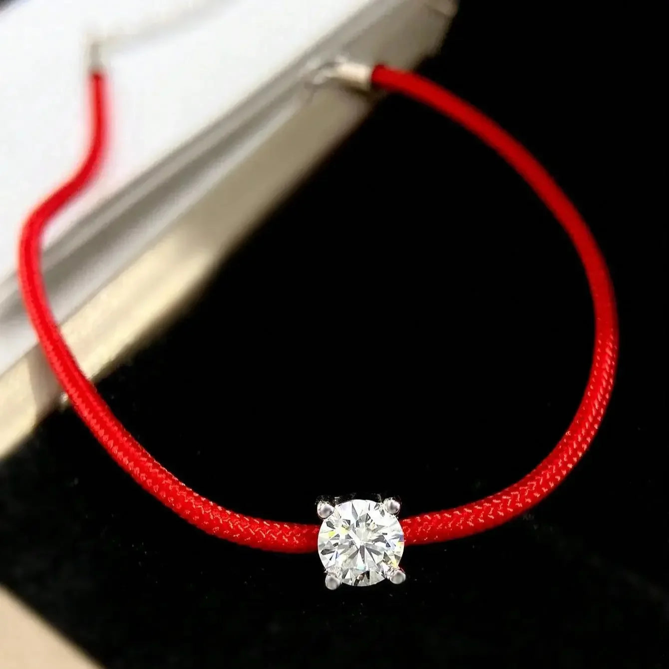 Pulseira Fio Amore com Moissanite