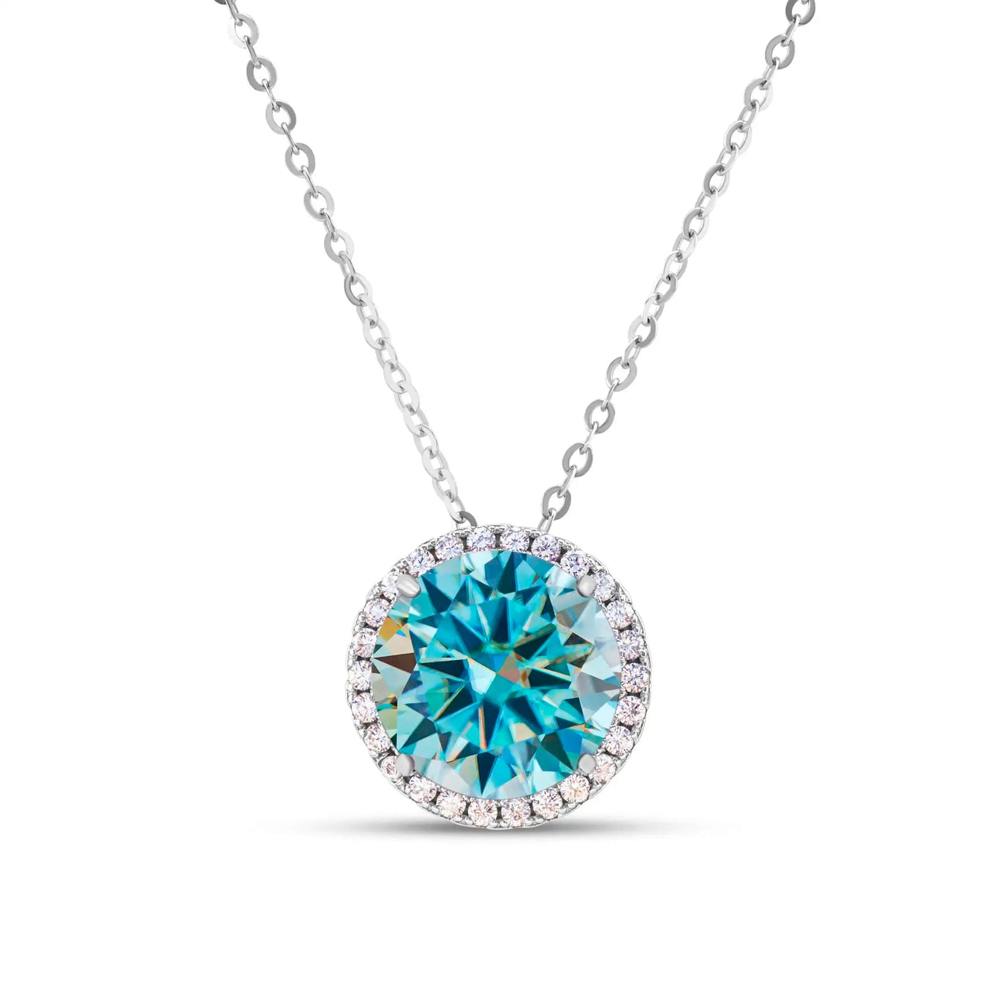 Colar Mandala em Prata 925 e Moissanite de 5CT