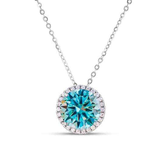 Colar Mandala em Prata 925 e Moissanite de 5CT