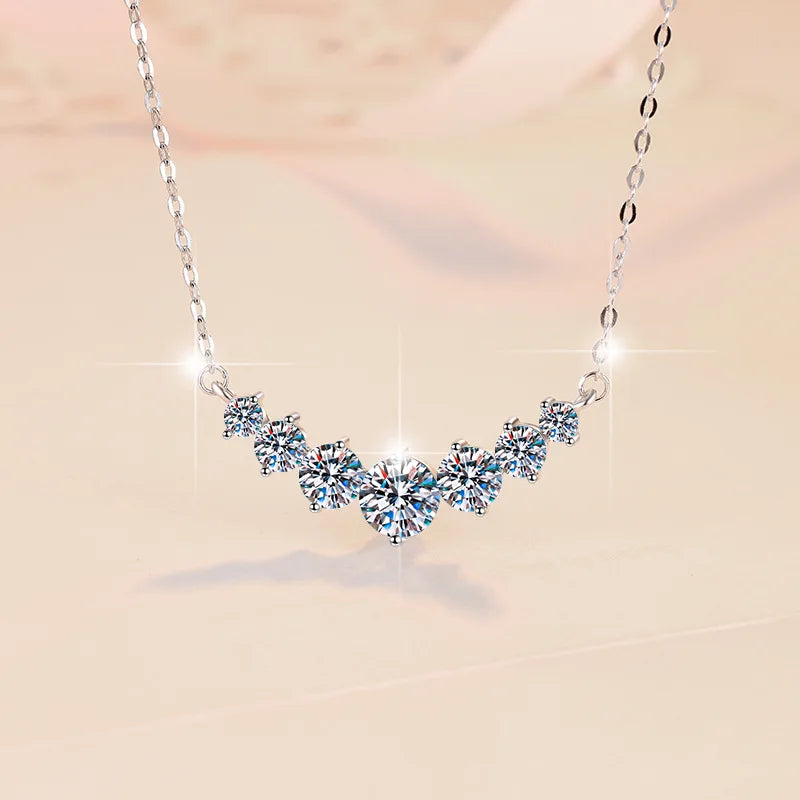 Colar Astral Moissanites e Prata 925