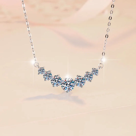Colar Astral Moissanites e Prata 925