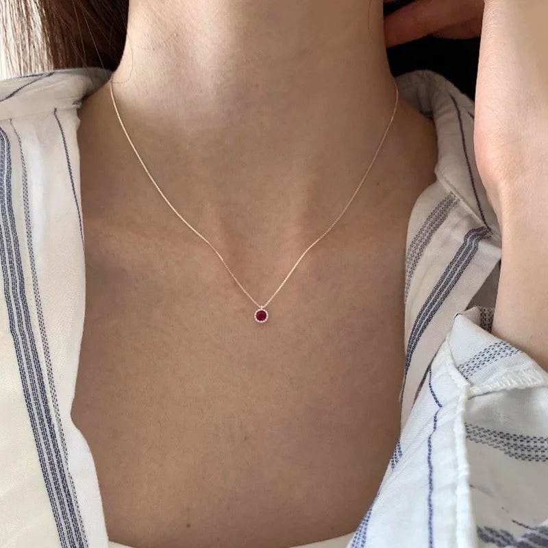 Colar Red Básico em Prata 925