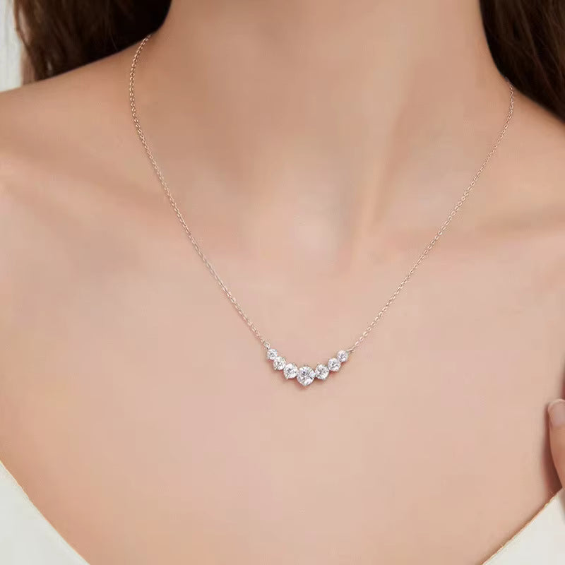 Colar Astral Moissanites e Prata 925