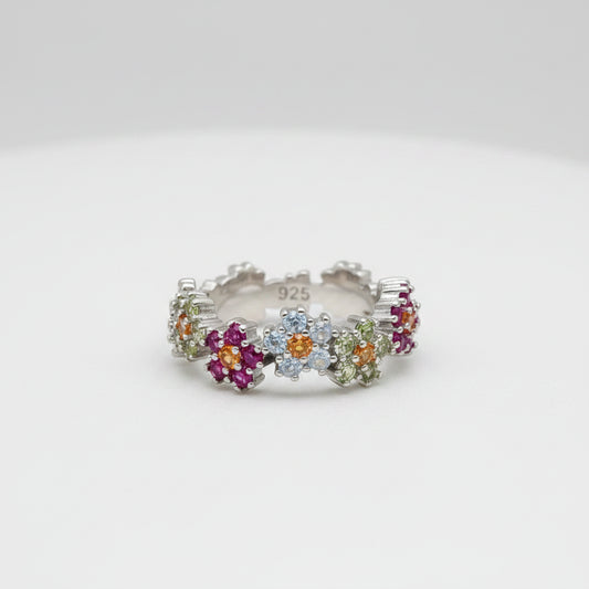 Aparador Flower Shine em Prata 925