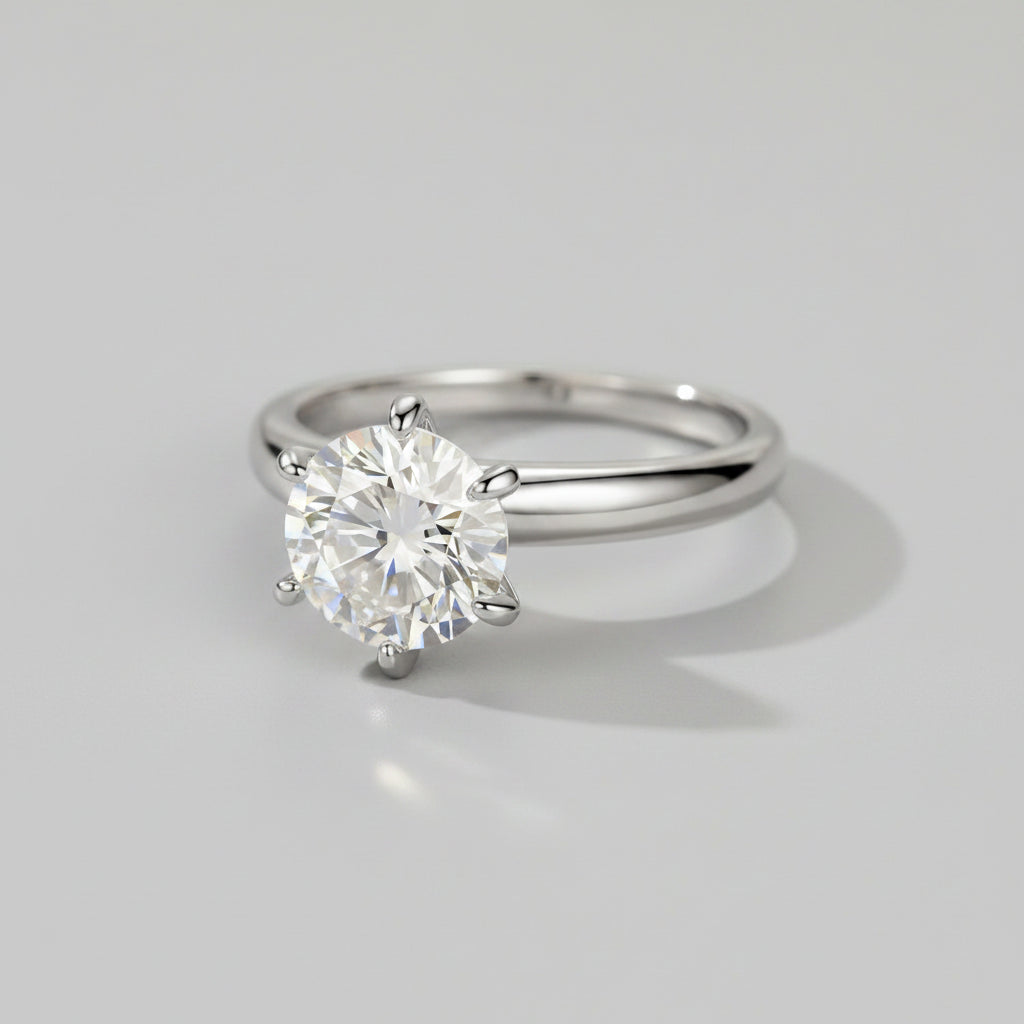 Solitário Kris Clássico Moissanite 2CT