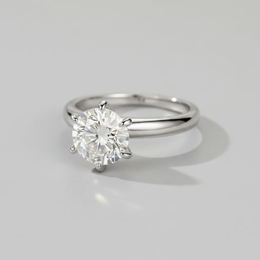 Solitário Kris Clássico Moissanite 2CT