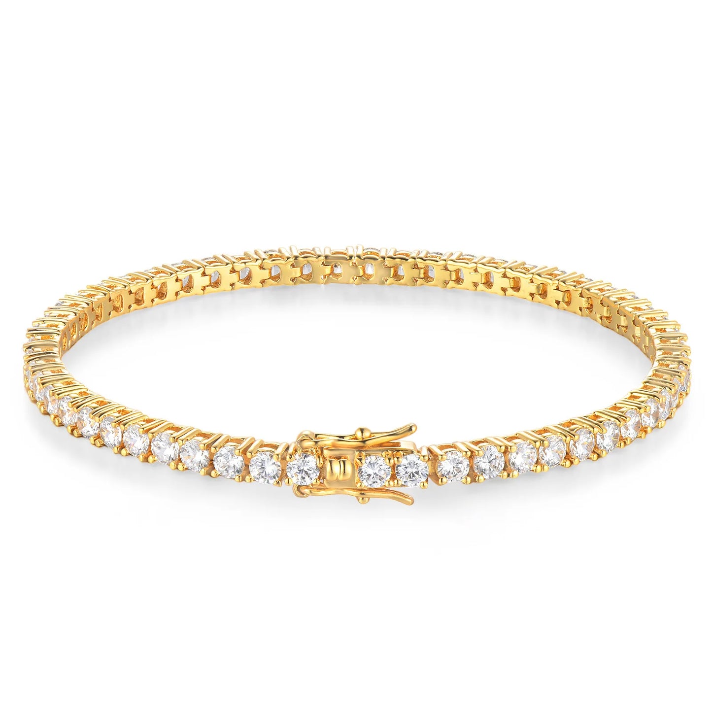 Pulseira Riviera em Prata 925 e Zircônias Premium