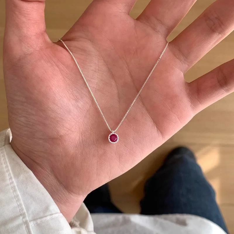 Colar Red Básico em Prata 925